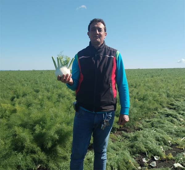 Luigi Solimando, dell'omonima azienda agricola situata nell’Agro di Poggio Imperiale (FG)
